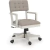 Mor Furniture Robbinsdale Desk Chair In Antique White