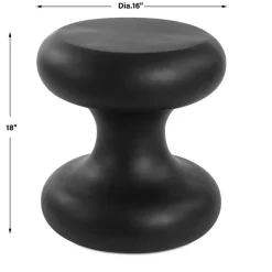 Mor Furniture Robles Outdoor Accent Table In Black