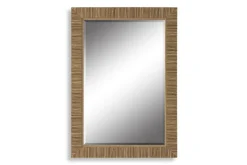 Mor Furniture Roland Accent Mirror In Brown
