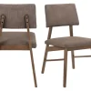 Mor Furniture Ronan Side Chair In Walnut, Set Of 2