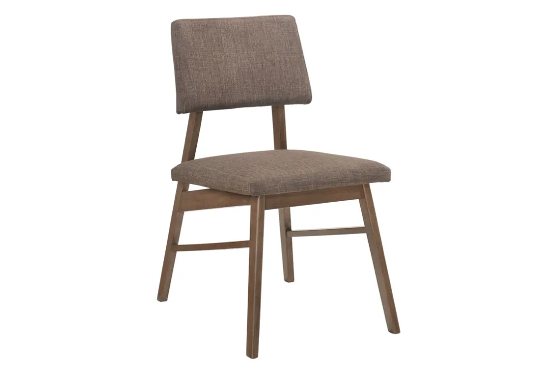 Mor Furniture Ronan Side Chair In Walnut, Set Of 2