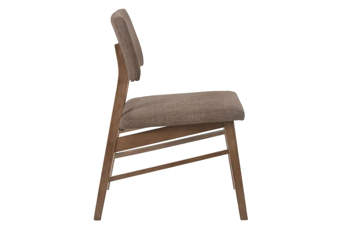 Mor Furniture Ronan Side Chair In Walnut, Set Of 2