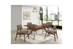 Mor Furniture Ronan Side Chair In Walnut, Set Of 2
