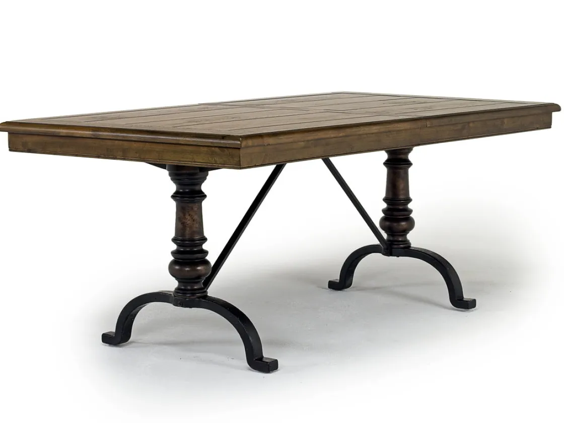 Mor Furniture Roxy Extendable Dining Table In Vintage Taupe