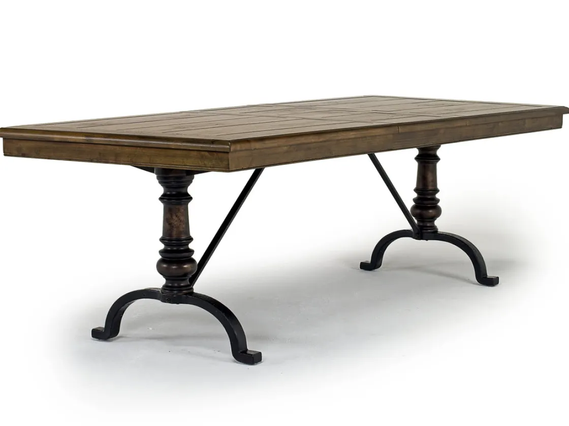 Mor Furniture Roxy Extendable Dining Table In Vintage Taupe