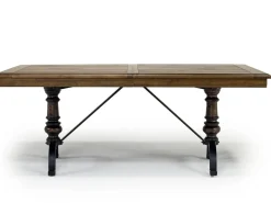 Mor Furniture Roxy Extendable Dining Table In Vintage Taupe