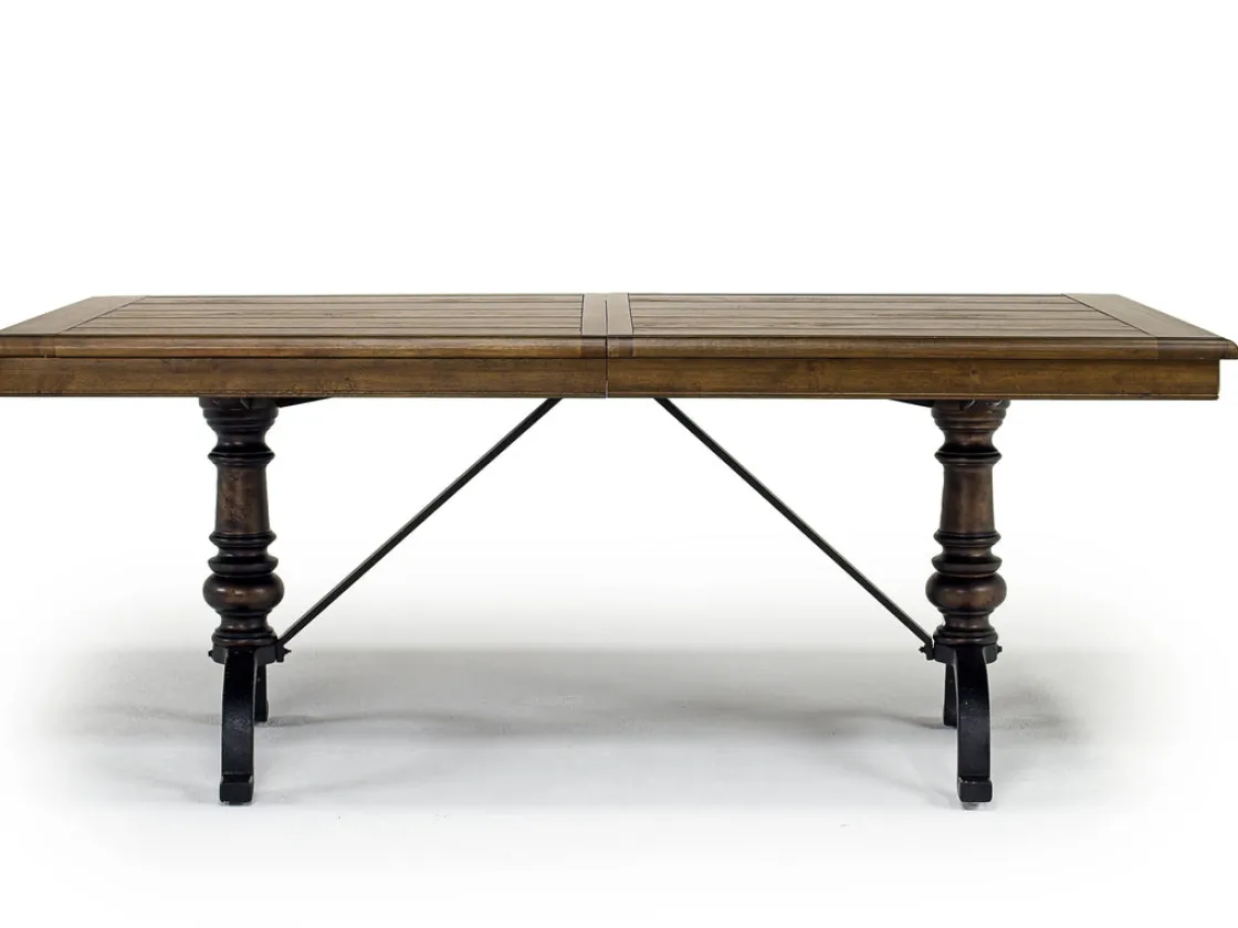 Mor Furniture Roxy Extendable Dining Table In Vintage Taupe