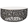 Mor Furniture Sabena Outdoor Round Coffee Table In Black