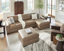 Mor Furniture Sahara Armless Chair In Sahara Leather