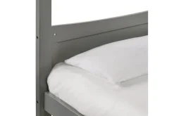 Kids Mor Furniture Sami Bunk Bed W/ Ladder In Espresso, Twin/ Twin
