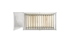 Kids Mor Furniture Sami Bunk Bed W/ Storage Steps In Espresso, Twin/Twin, Right Facing