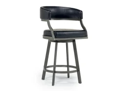 Mor Furniture Saturn Counter Height Swivel Stool In Ford Brown