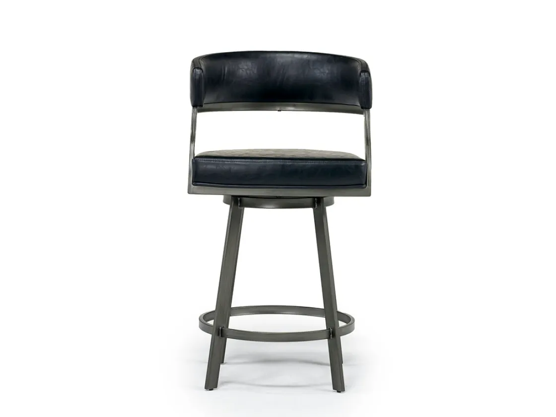 Mor Furniture Saturn Counter Height Swivel Stool In Ford Brown