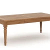 Mor Furniture Savannah Outdoor Coffee Table In Brown