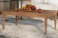 Mor Furniture Savannah Outdoor Coffee Table In Brown