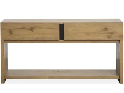 Mor Furniture Sawyer Rectangle Sofa Table In Rustic Caramel