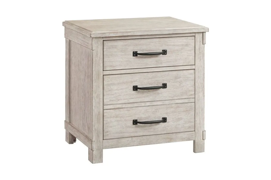 Mor Furniture Scott Storage Bed, Dresser, Mirror & Nightstand In Walnut, Queen