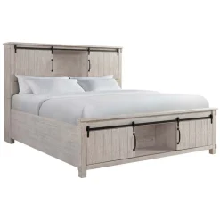 Mor Furniture Scott Storage Bed In Walnut, Queen