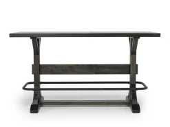 Mor Furniture Sequoia Bar Height Dining Table & 6 Stools In Espresso
