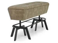Mor Furniture Sequoia Bar Height Dining Table, 4 Stool & Bench In Espresso
