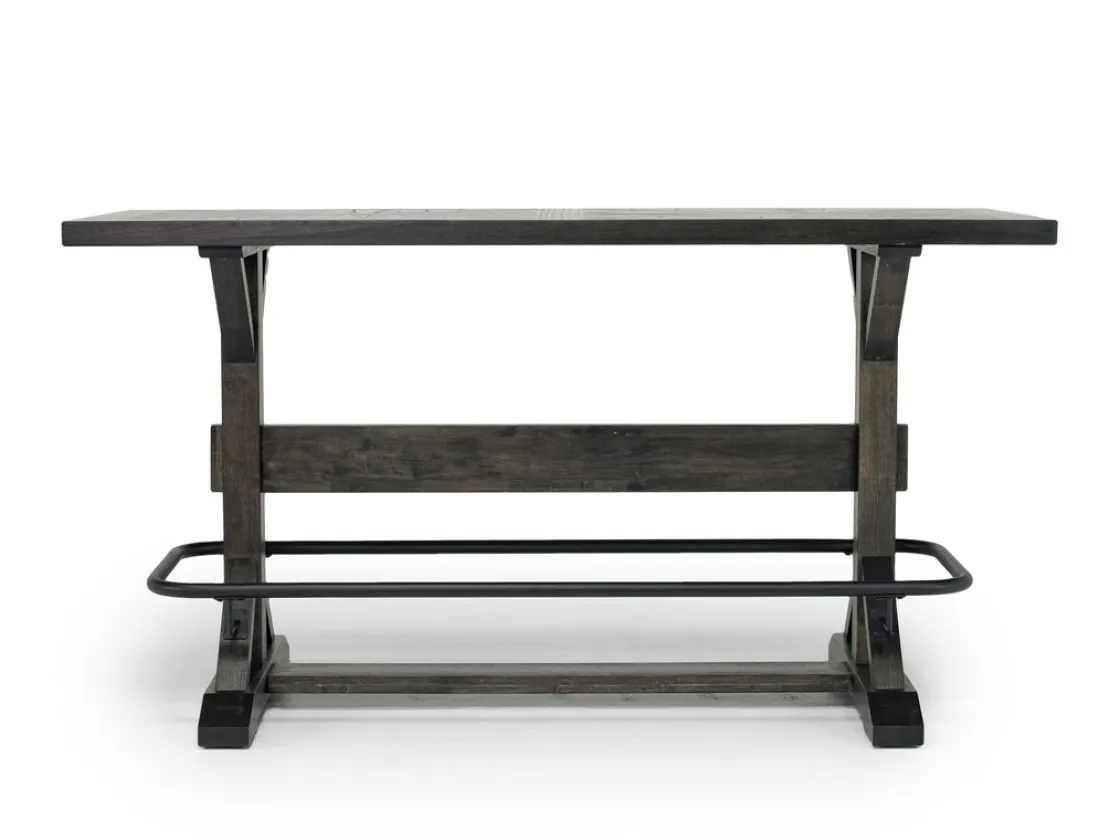 Mor Furniture Sequoia Bar Height Dining Table & 4 Stools In Espresso
