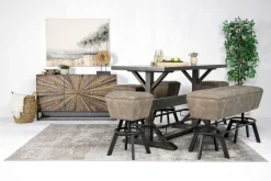 Mor Furniture Sequoia Bar Table In Espresso