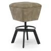 Mor Furniture Sequoia Swivel Barstool In Espresso