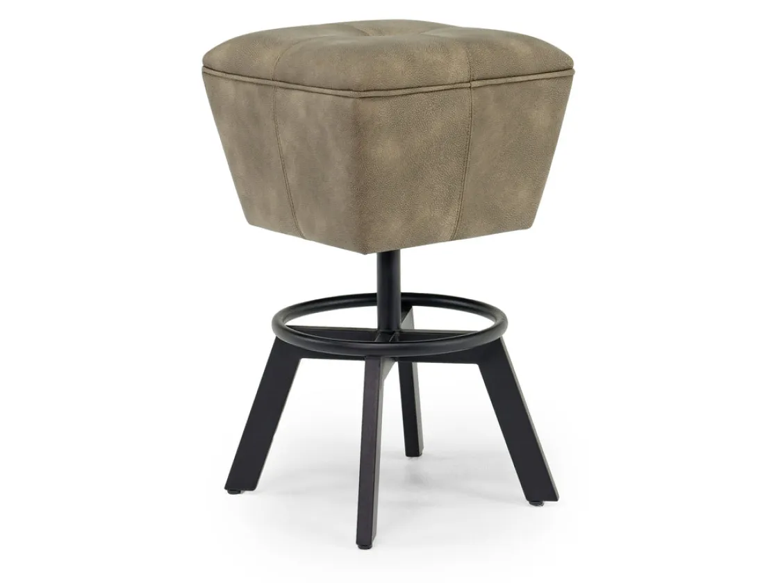 Mor Furniture Sequoia Swivel Barstool In Espresso