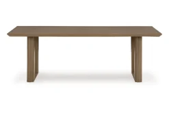 Mor Furniture Serene Bay Outdoor Dining Table In Dark Brown