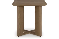 Mor Furniture Serene Bay Outdoor End Table In Dark Brown