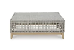 Mor Furniture Seton Creek Outdoor Coffee Table In Gray