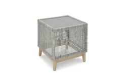 Mor Furniture Seton Creek Outdoor End Table In Gray