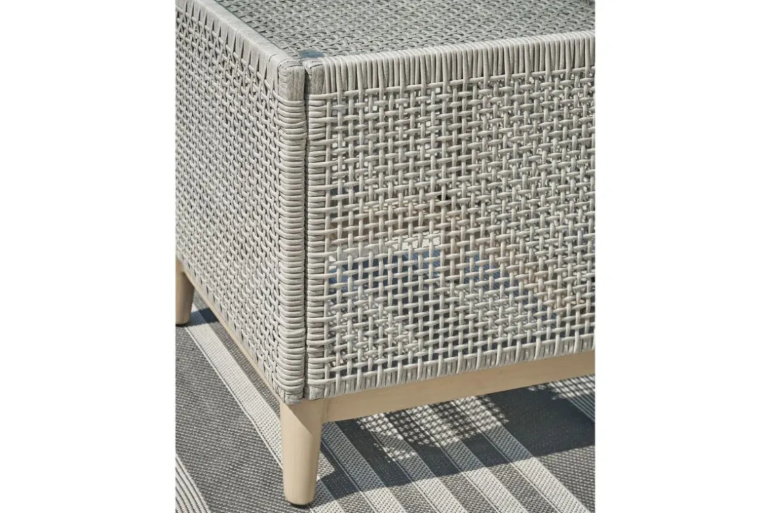 Mor Furniture Seton Creek Outdoor End Table In Gray
