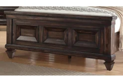 Mor Furniture Sevilla Panel Bed In Walnut, Queen