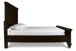 Mor Furniture Sevilla Panel Bed In Walnut, Queen