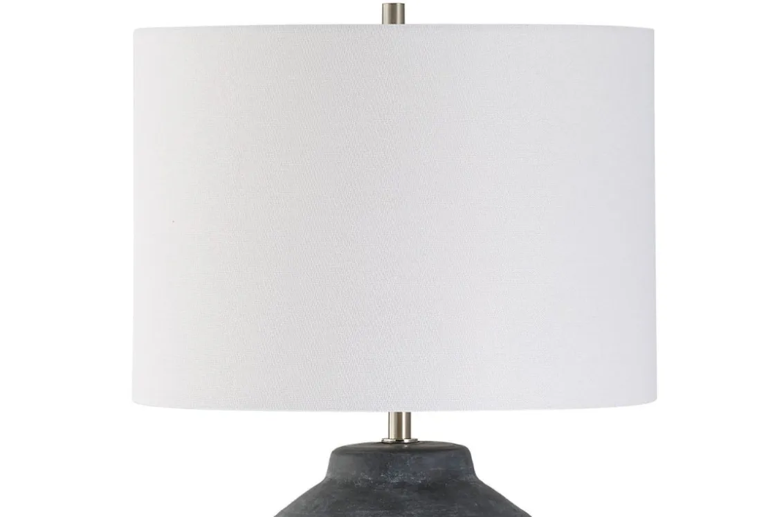 Mor Furniture Shadowave Table Lamp In Black