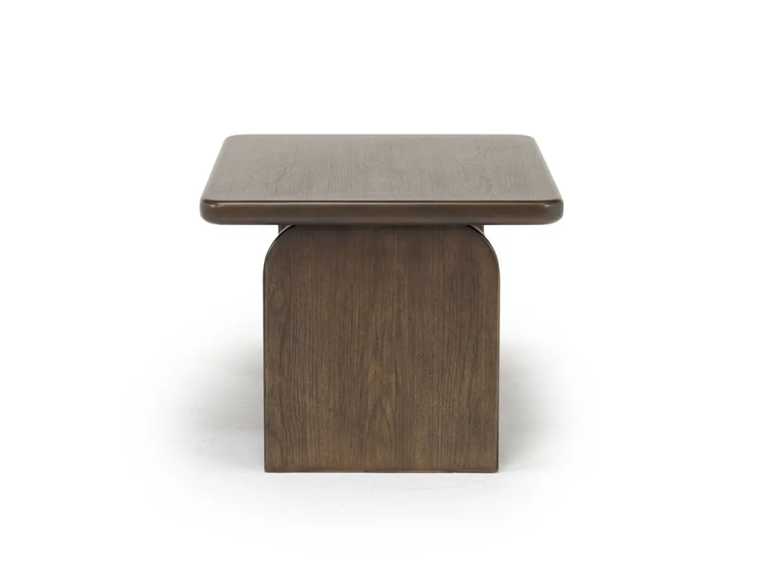 Mor Furniture Shawbeck Coffee Table & End Table In Medium Brown