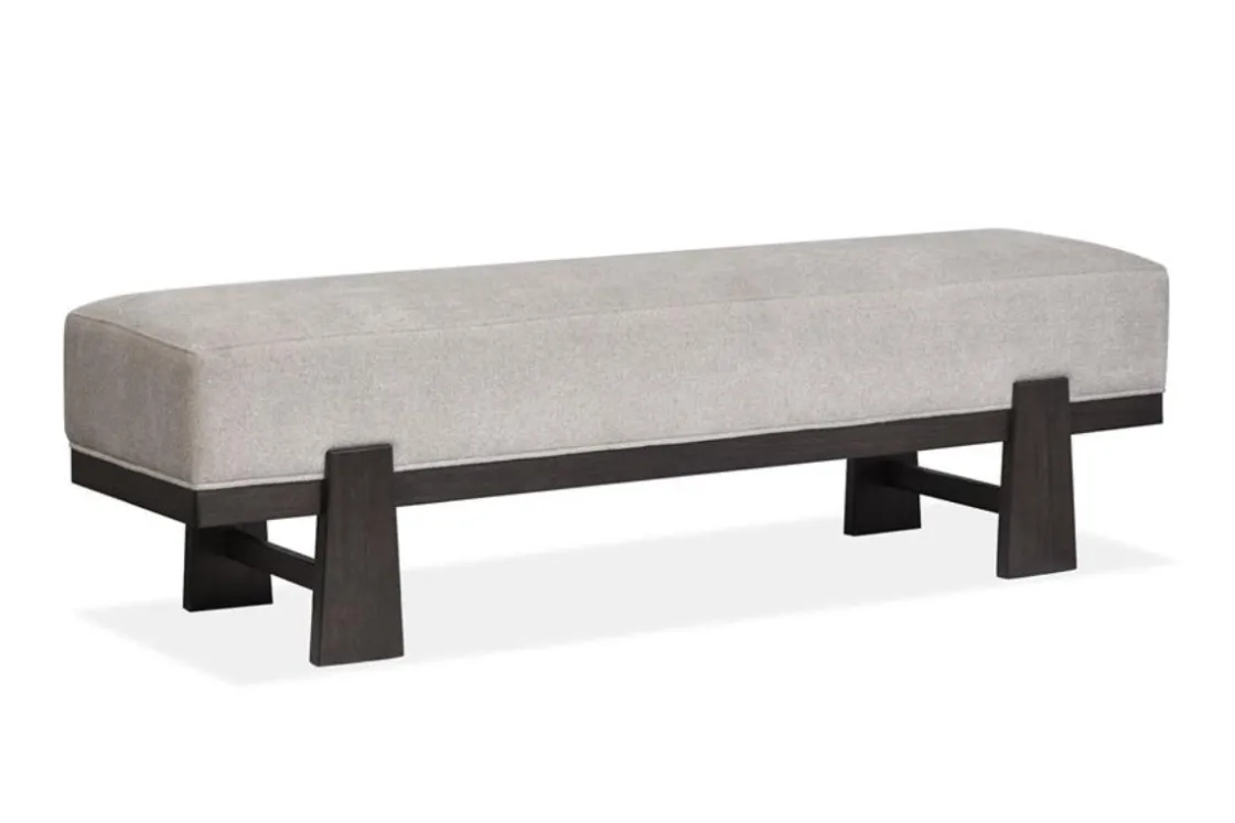Mor Furniture Shelby Dining Bench In Coffee Bean