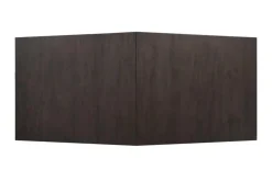 Mor Furniture Shelby Pedestal Dining Table, 4 Side Chairs & Bench In Dark Brown