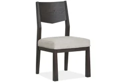 Mor Furniture Shelby Trestle Dining Table, 4 Wood Back Chairs & 2 Upholstered Chairs In Coffee Bean