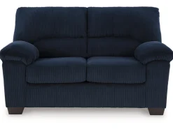 Mor Furniture Simple Joy Loveseat In Onyx