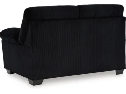 Mor Furniture Simple Joy Loveseat In Onyx
