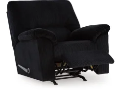 Mor Furniture Simple Joy Rocker Recliner In Onyx