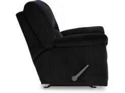 Mor Furniture Simple Joy Rocker Recliner In Onyx
