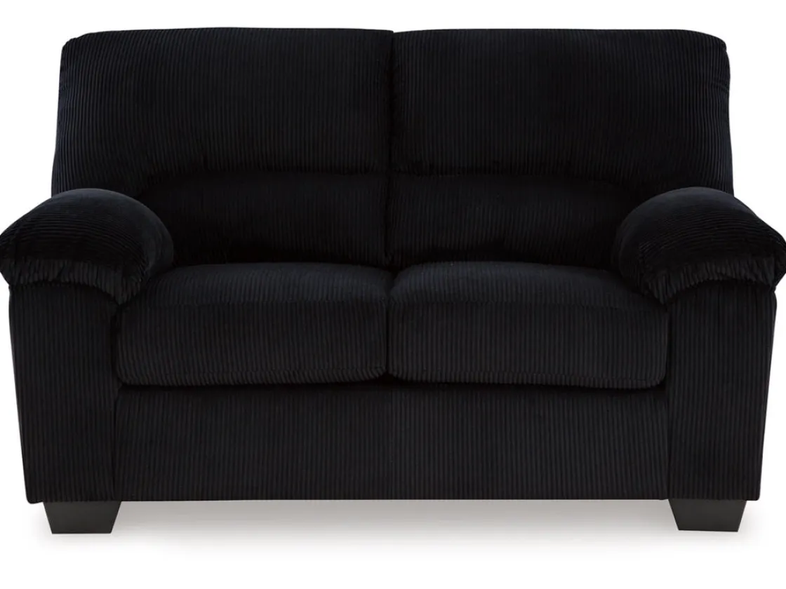 Mor Furniture Simple Joy Sofa & Loveseat In Navy