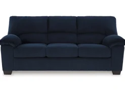 Mor Furniture Simple Joy Sofa & Loveseat In Navy