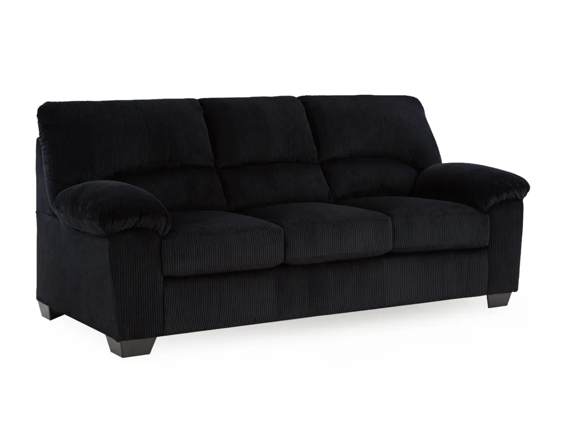 Mor Furniture Simple Joy Sofa In Onyx
