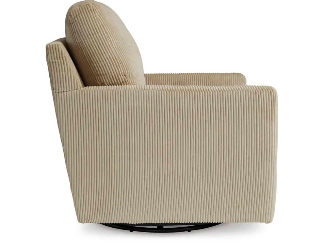 Mor Furniture Simple Joy Swivel Chair In Sand