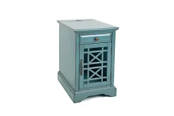 Mor Furniture Skyy Chairside Table In Black