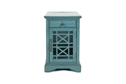 Mor Furniture Skyy Chairside Table In Black